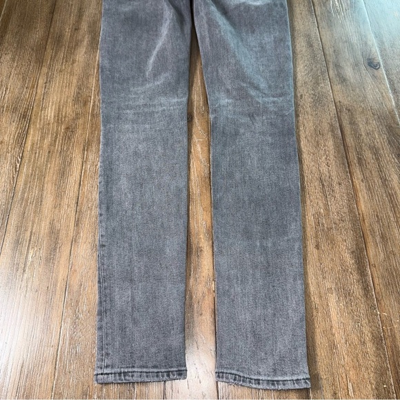 ALL SAINTS Grace Skinny Ankle Jean Washed Black Mid Rise - Picture 12 of 12